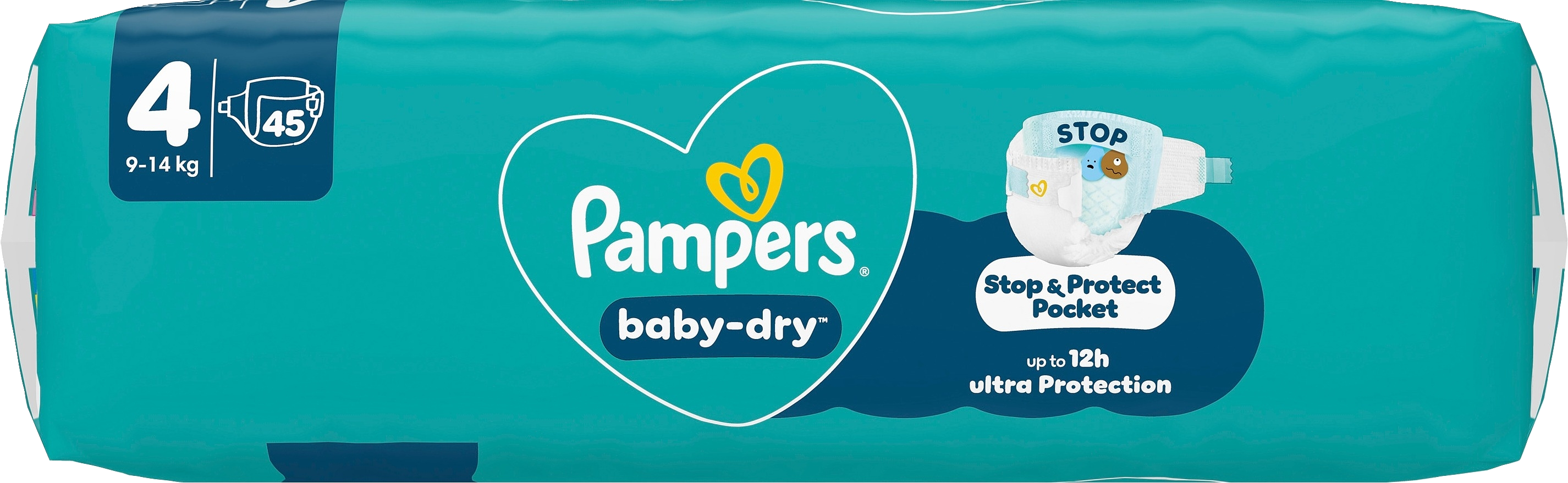 Pampers Baby Dry S4 9-14kg 45kpl teippivaippa