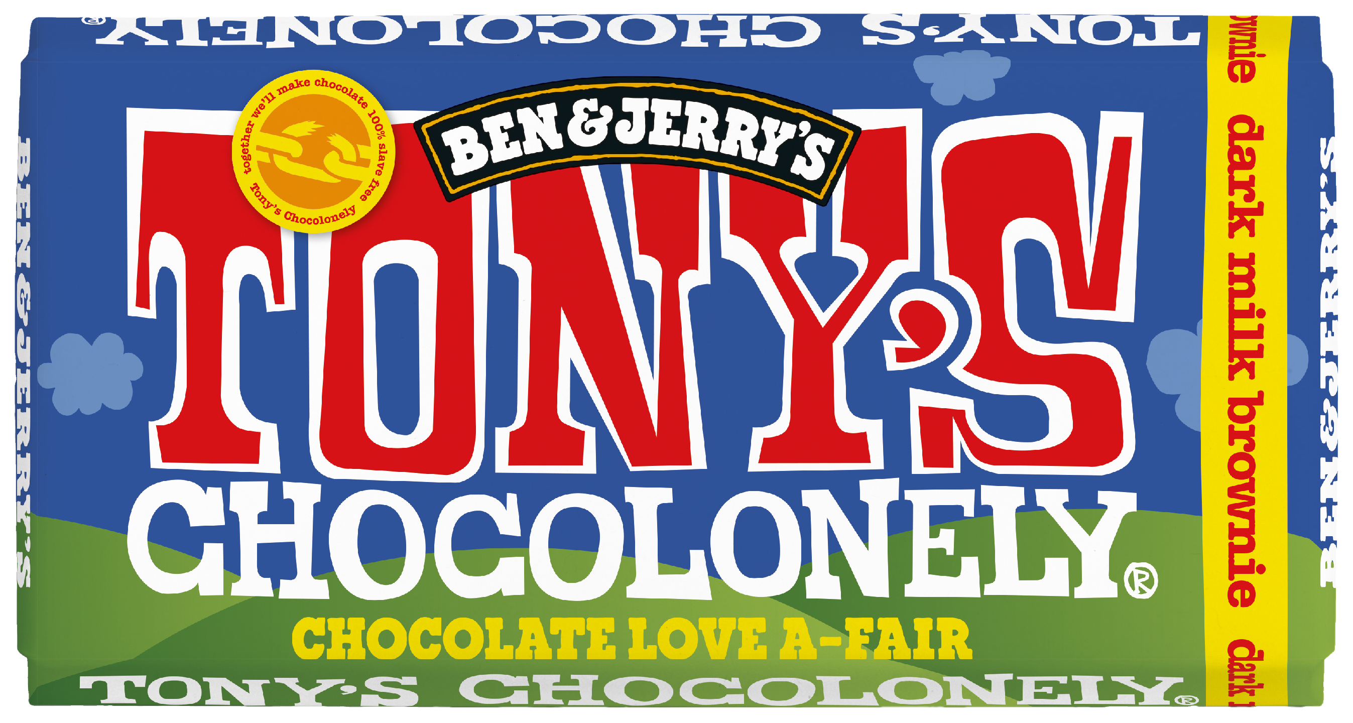 Tony's 180g Dark milk chocolate brownie Fairtrade