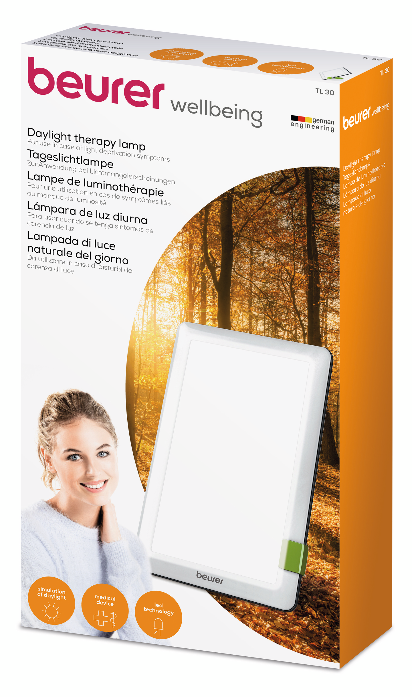 Beurer TL30 -kirkasvalolamppu