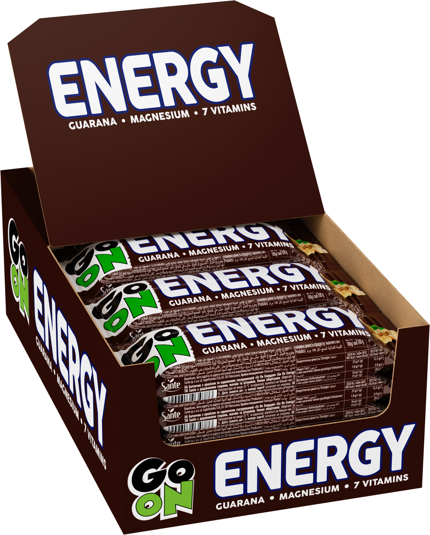 Go On energiapatukka pähkinä-karame 50g