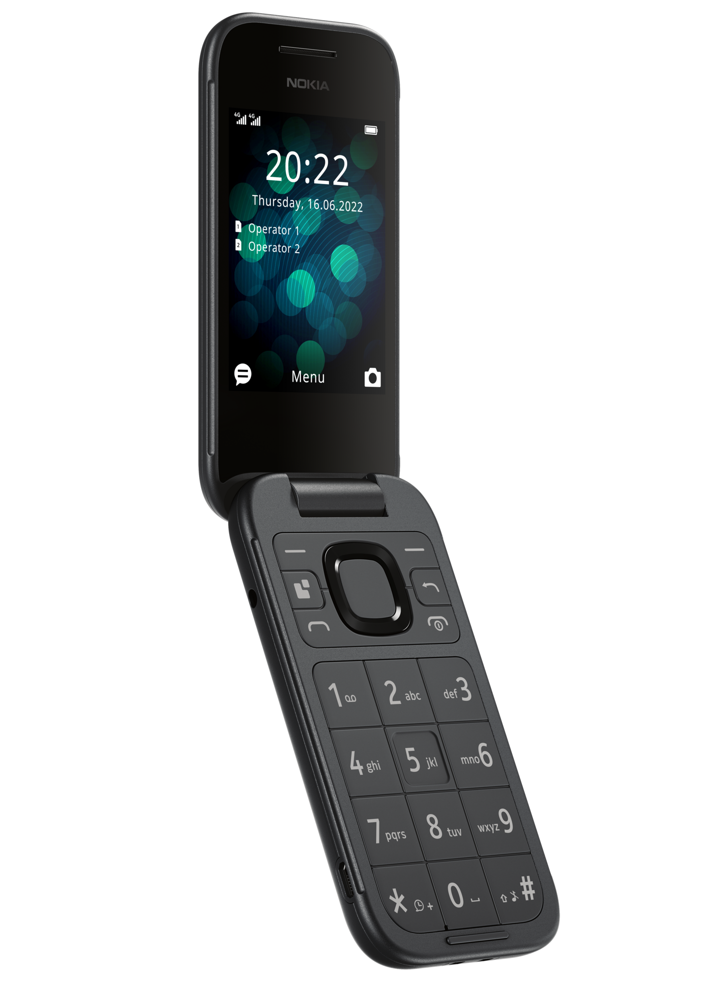 Nokia 2660 Flip simpukkapuhelin, musta