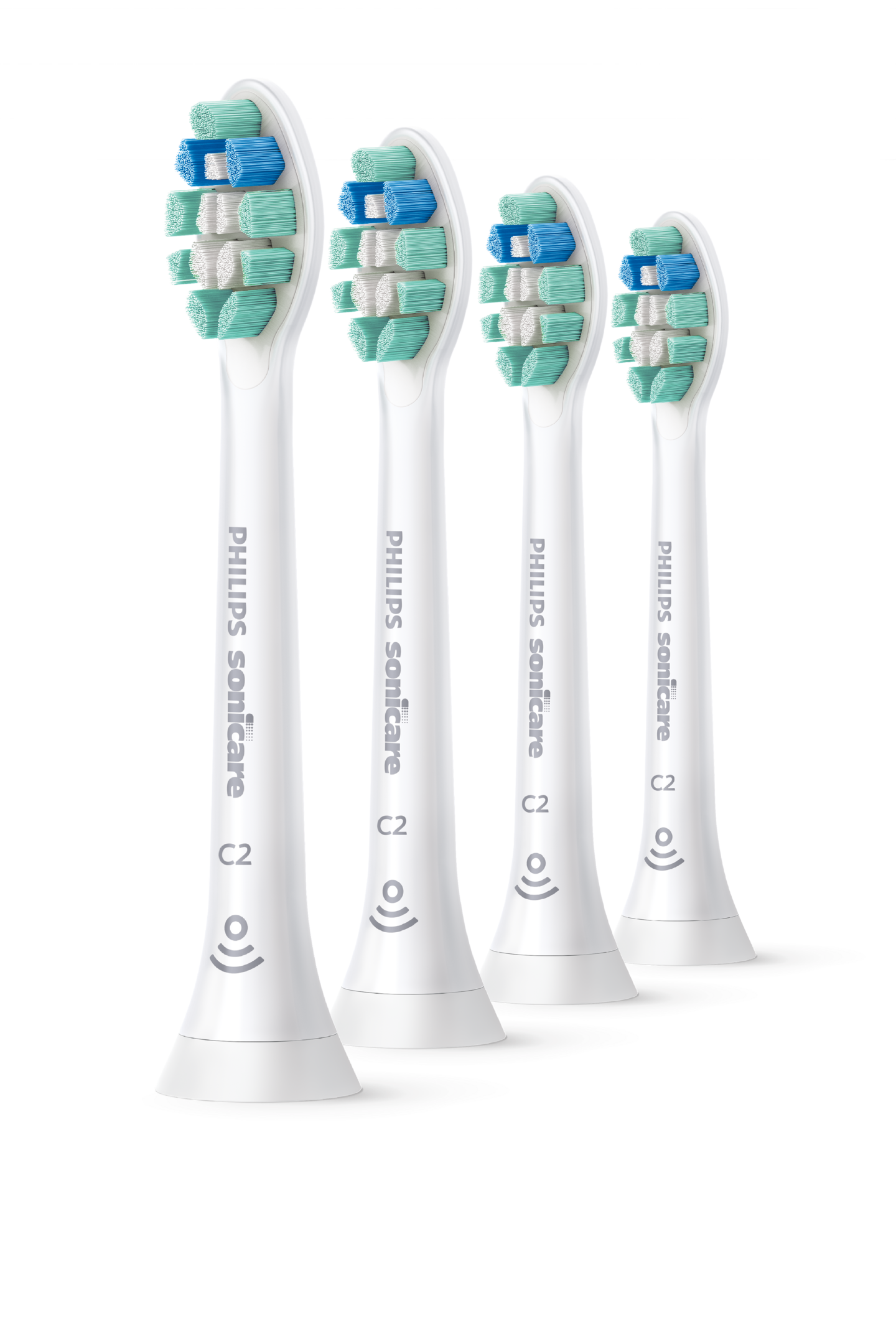 Philips Sonicare C2 Optimal Plaque Defence HX9024/10 -vaihtoharjat, 4 kpl