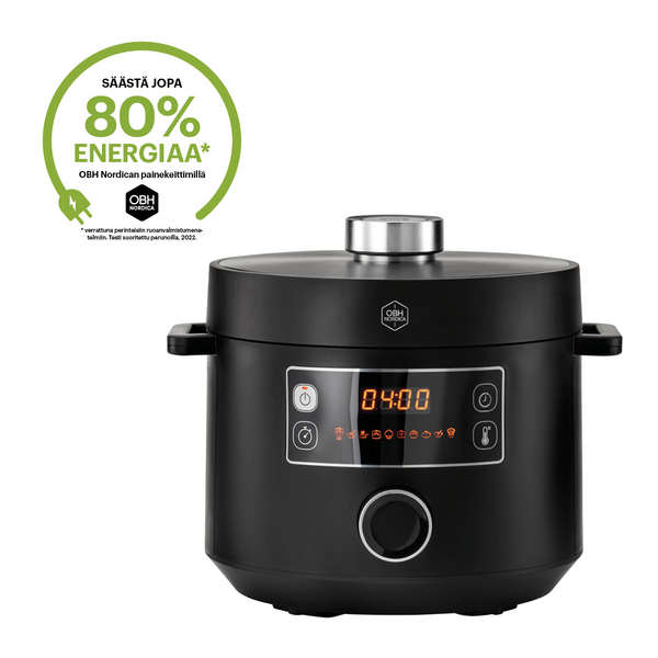 OBH Nordica Turbo Cuisine & Fry QK7548S0 -monitoimikeitin