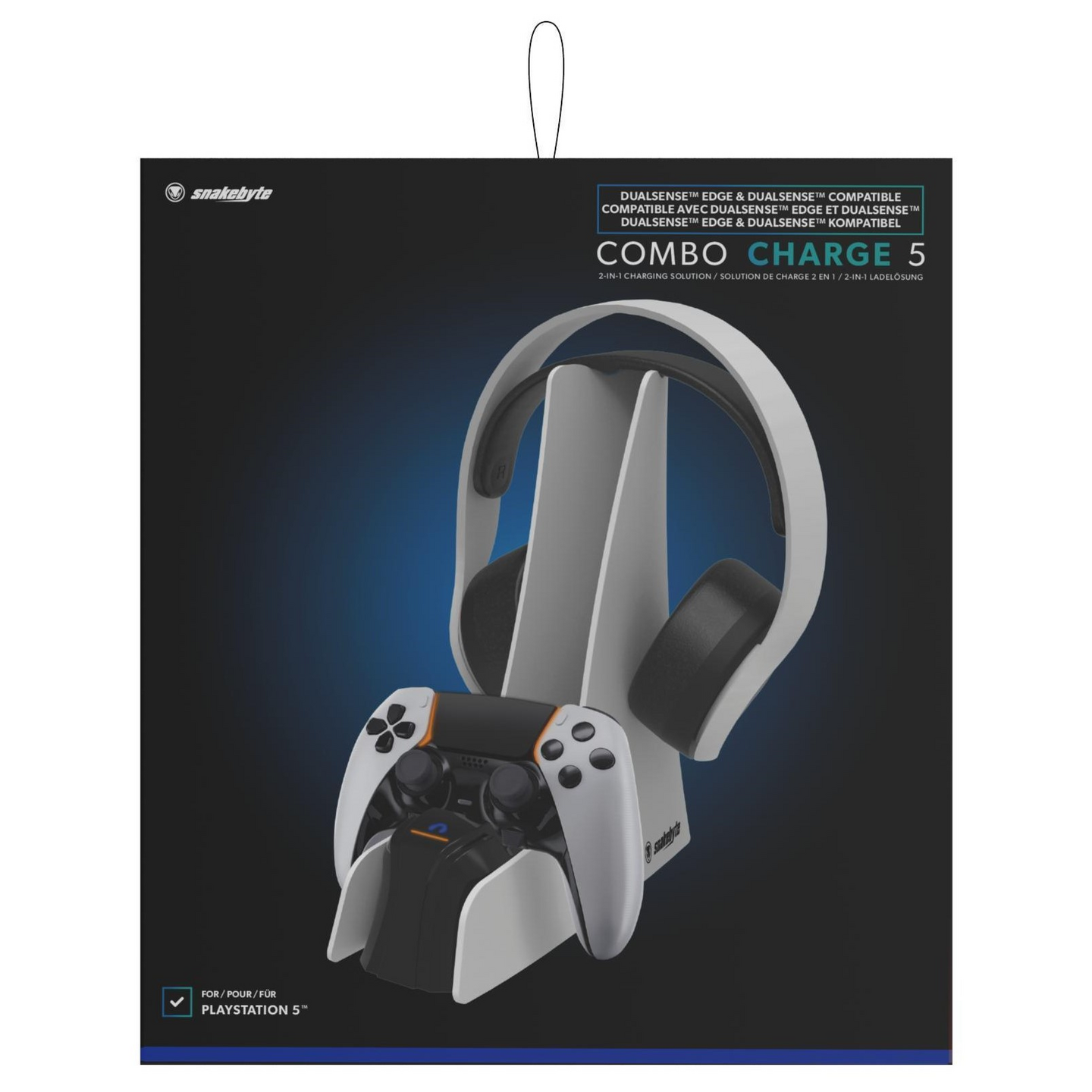 Snakebyte PS5 Combo Charge -lataustelakka