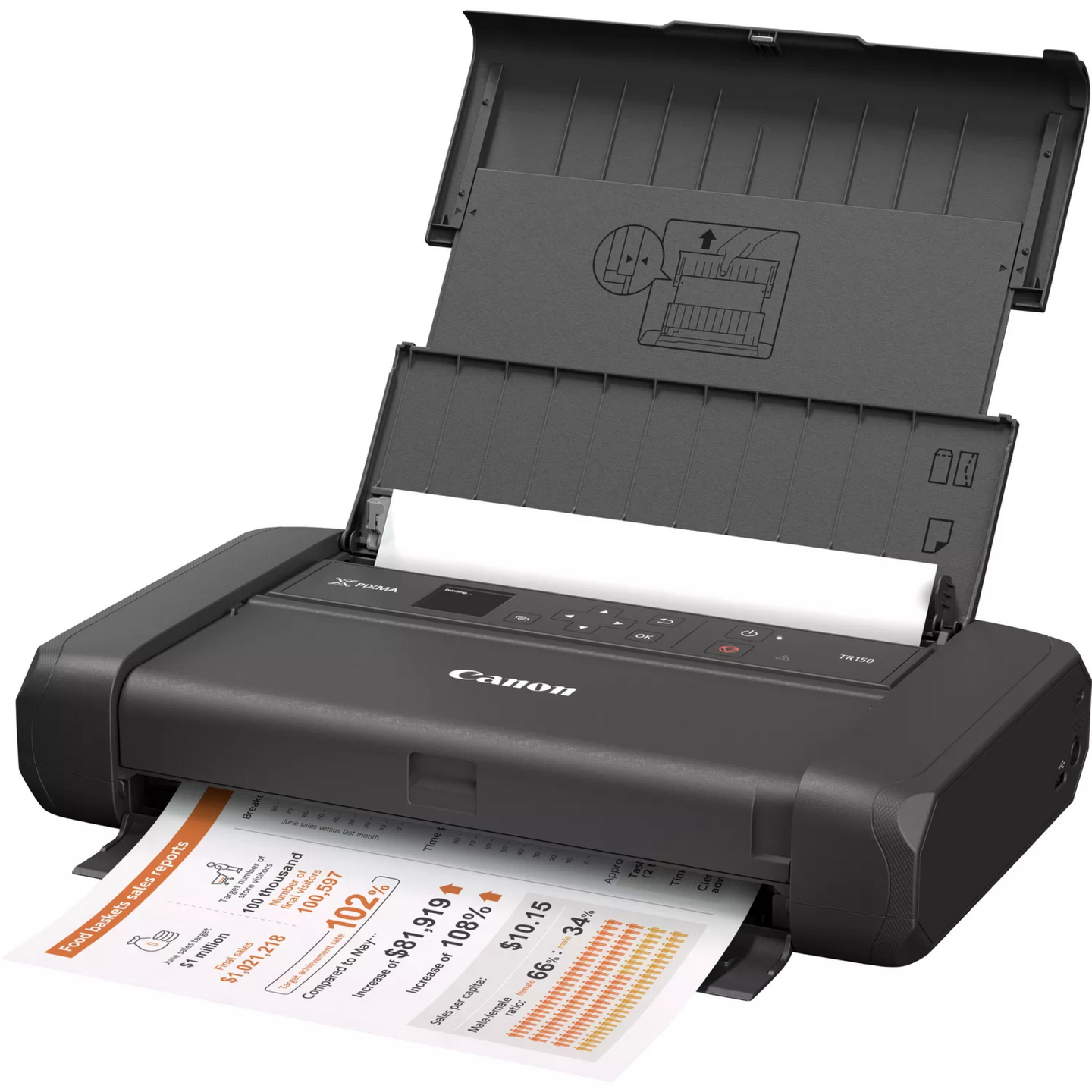 Canon Pixma TR150 -kannettava tulostin