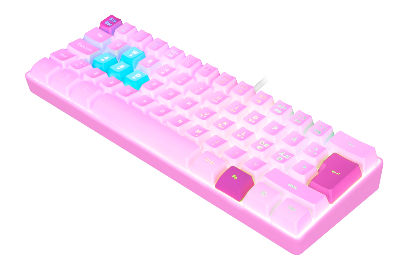 EXE IMP -minipelinäppäimistö, pinkki