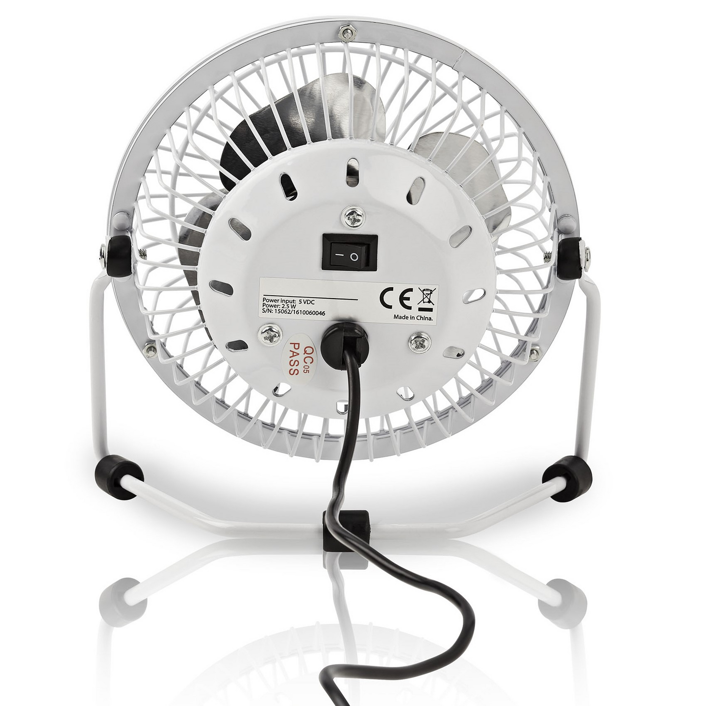 Nedis FNDK1WT10 -USB-pöytätuuletin