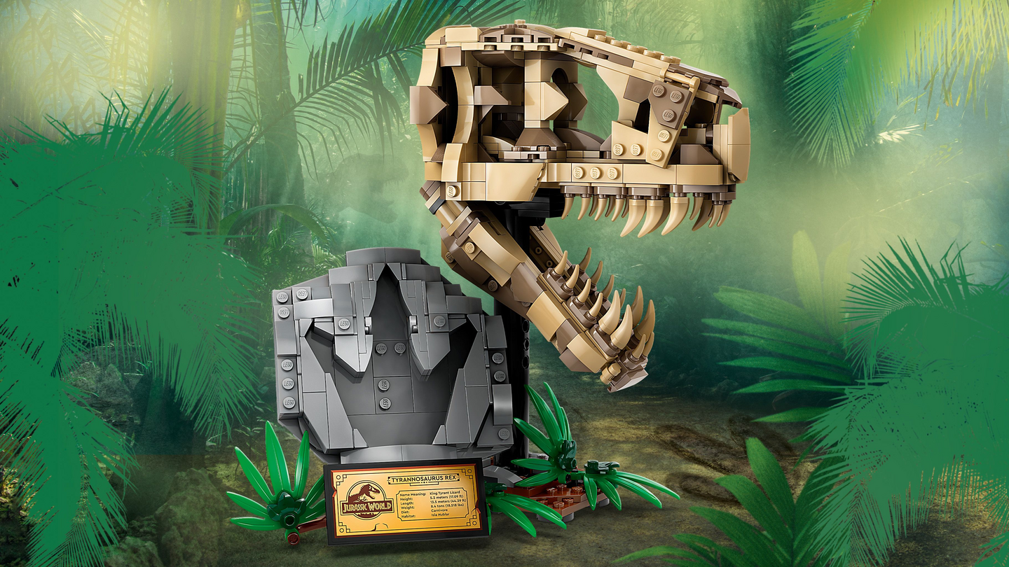 LEGO Jurassic World 76964 Dinosaurusfossiilit: T. rexin pääkallo