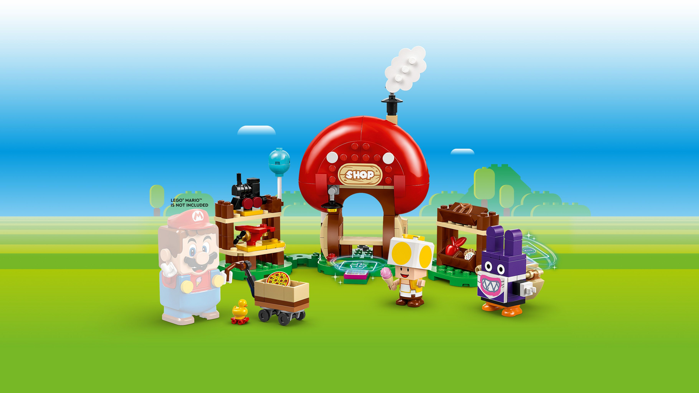 LEGO Super Mario 71429 Nabbit Toadin kaupassa ‑laajennussarja