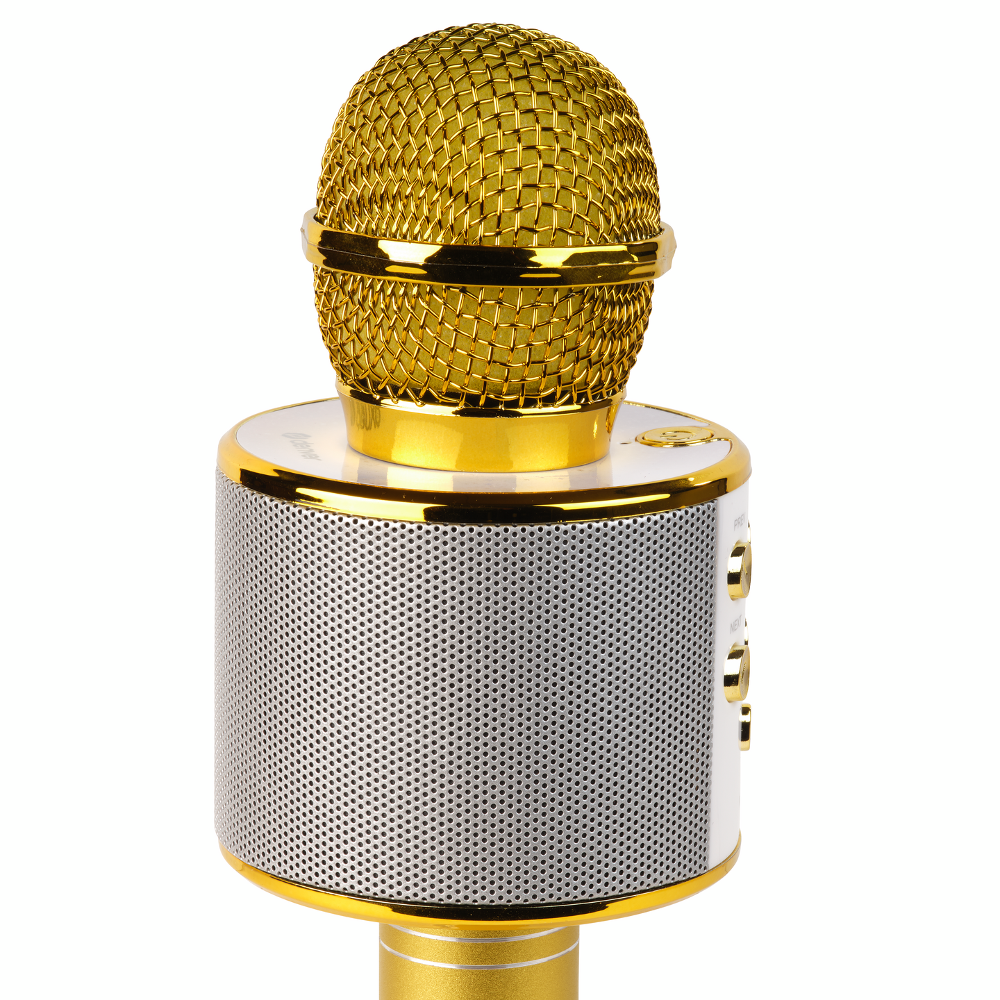 Denver KMS-20GO -Bluetooth-karaokemikrofoni, kulta