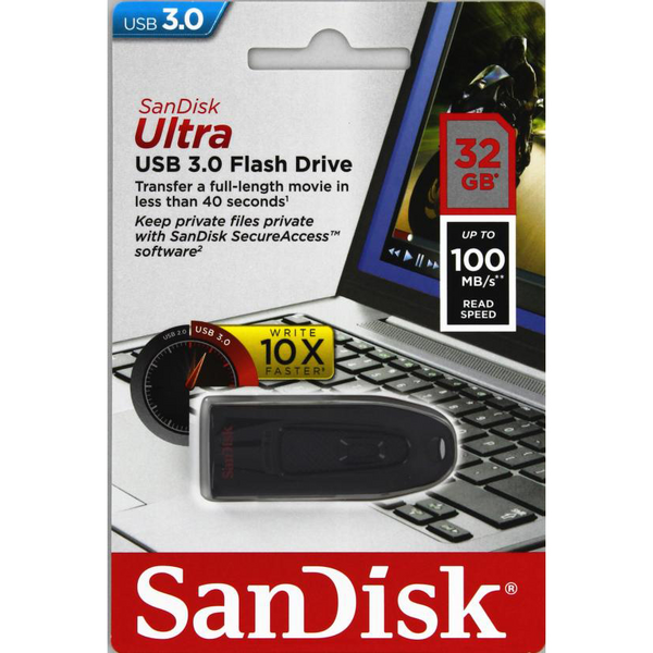 SanDisk Ultra 32 Gt USB 3.0 -muistitikku