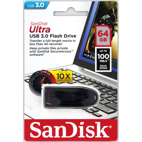 SanDisk Ultra 64 Gt USB 3.0 -muistitikku