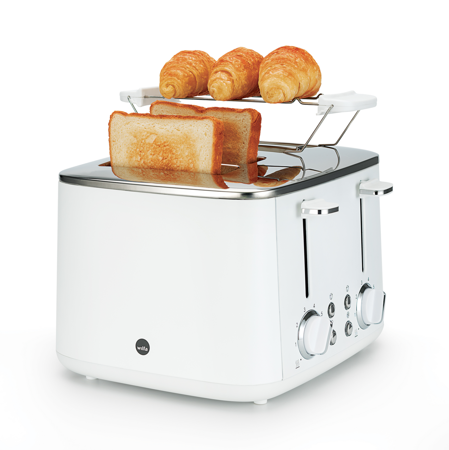 Wilfa Family TO4W-1600 -leivänpaahdin, valkoinen