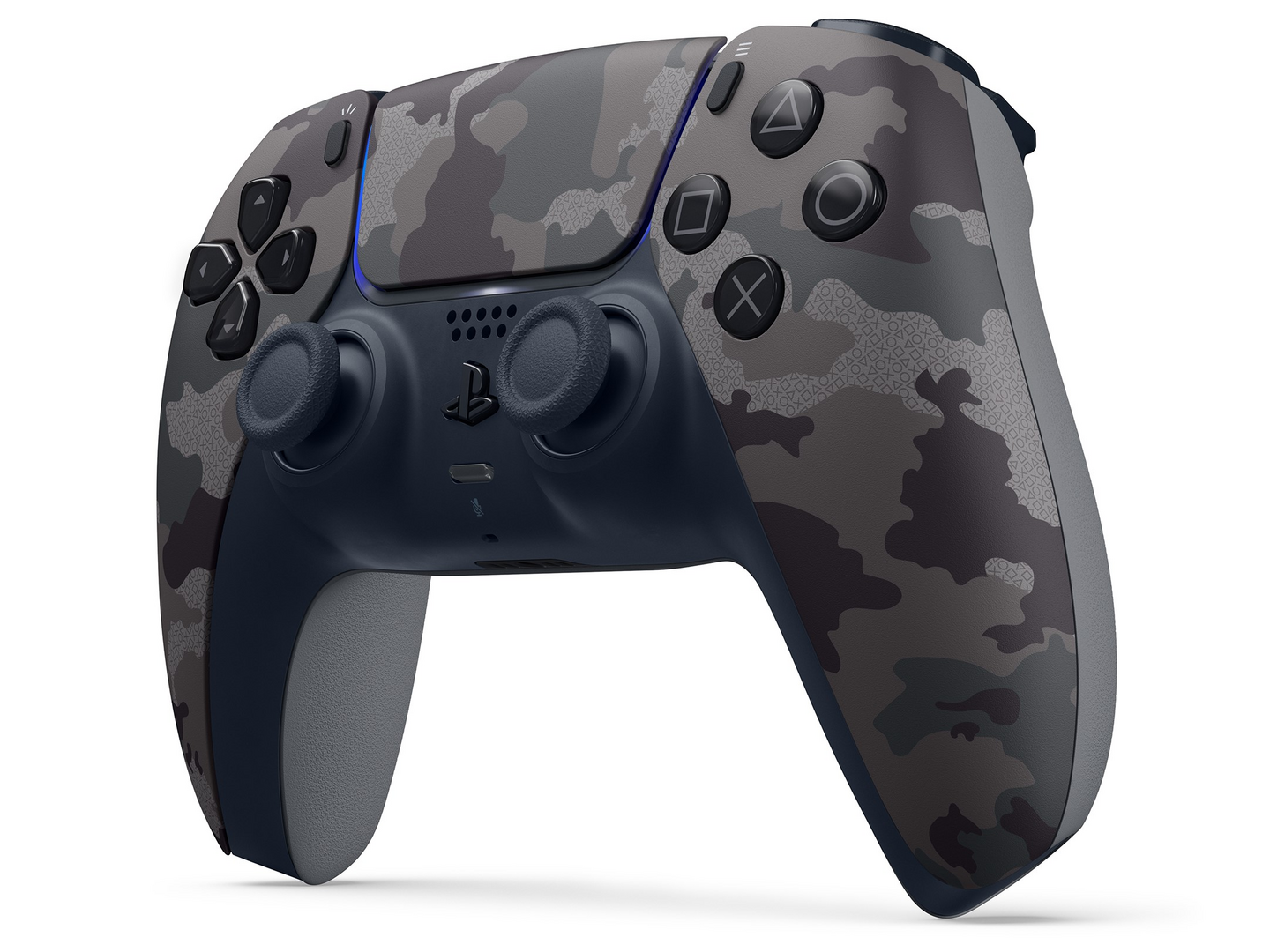 Sony PS5 DualSense Grey Camo -langaton peliohjain