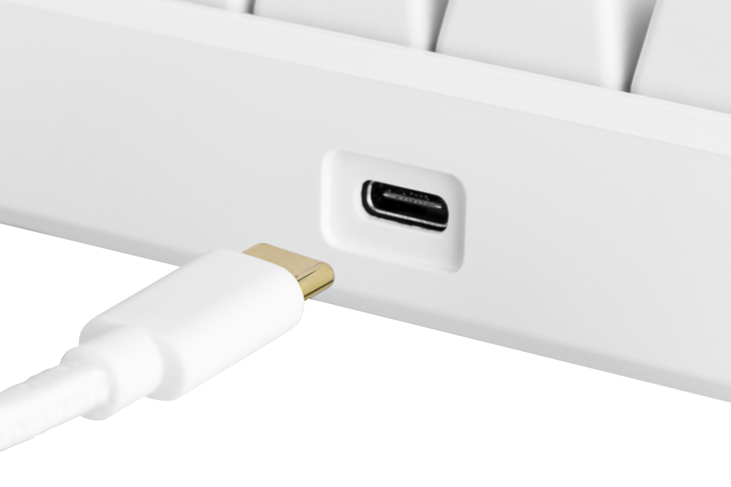 Deltaco Gaming White Line WK85R -pelinäppäimistö