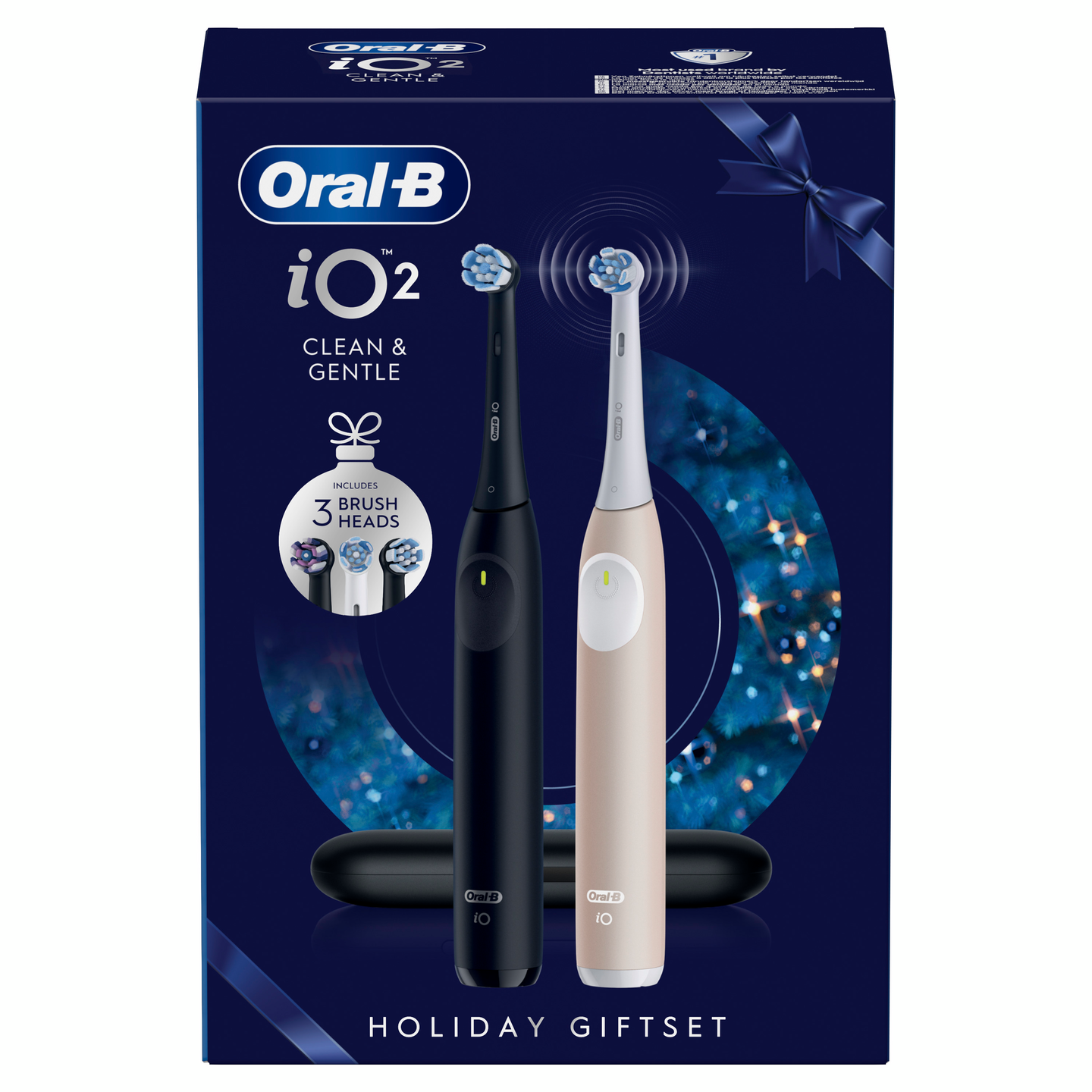 Oral-B iO2 Duo Giftset -sähköhammasharja, 2 kpl