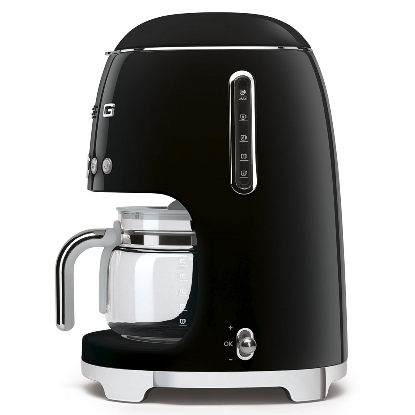 Smeg 50's style DCF02BLEU -kahvinkeitin, musta