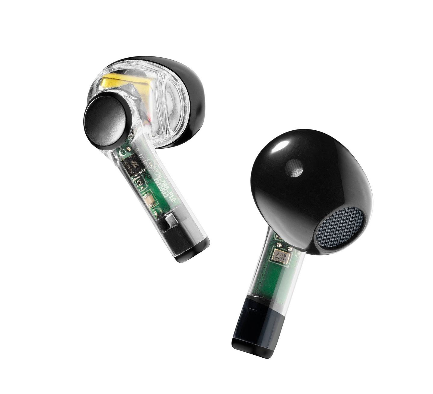 Cellularline Fine -langattomat nappikuulokkeet, musta