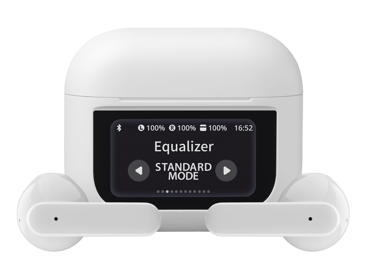 MusicSound Groove -langattomat nappikuulokkeet, valkoinen