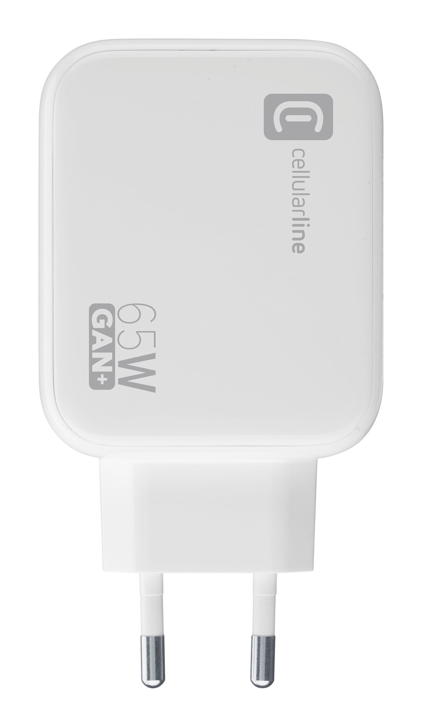 Cellularline 65W -seinälaturi kelautuvalla USB-C-kaapelilla