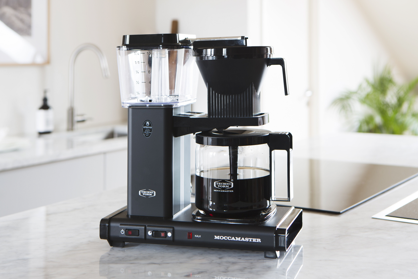 Moccamaster Automatic S -kahvinkeitin, mattamusta