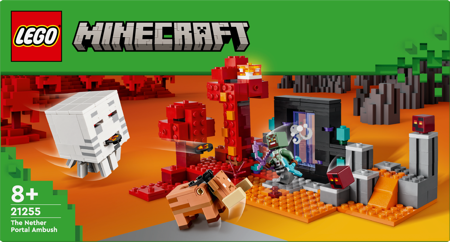 LEGO Minecraft 21255 Hornaportaalin väijytys