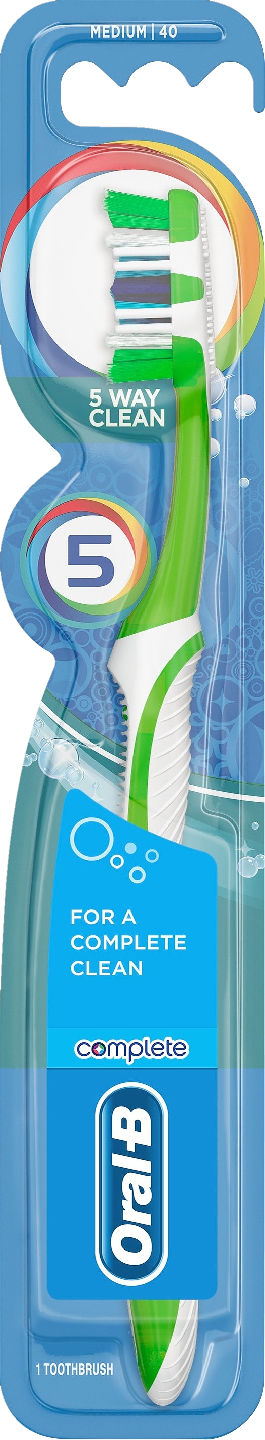 Oral-B hammasharja Complete 5way Clean Medium