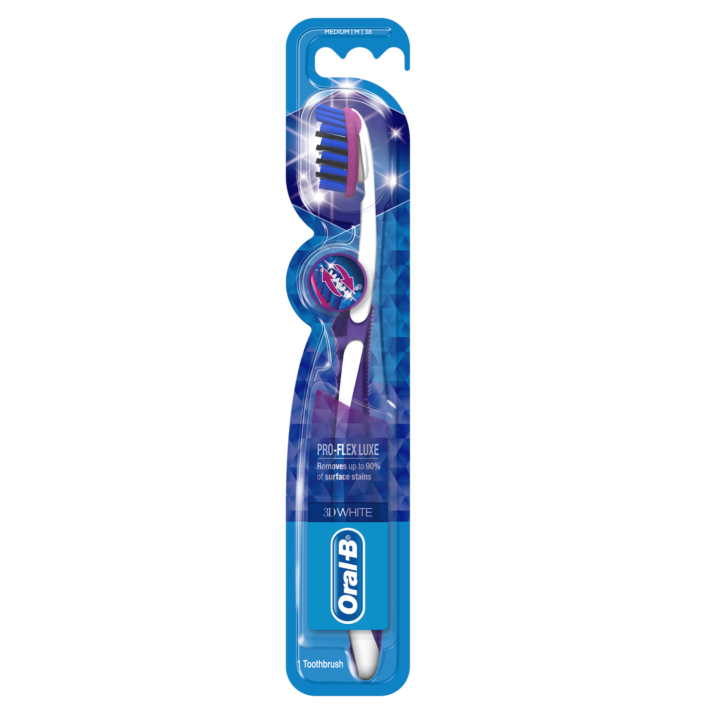 Oral-B 3D White Luxe Pro Flex hammasharja medium