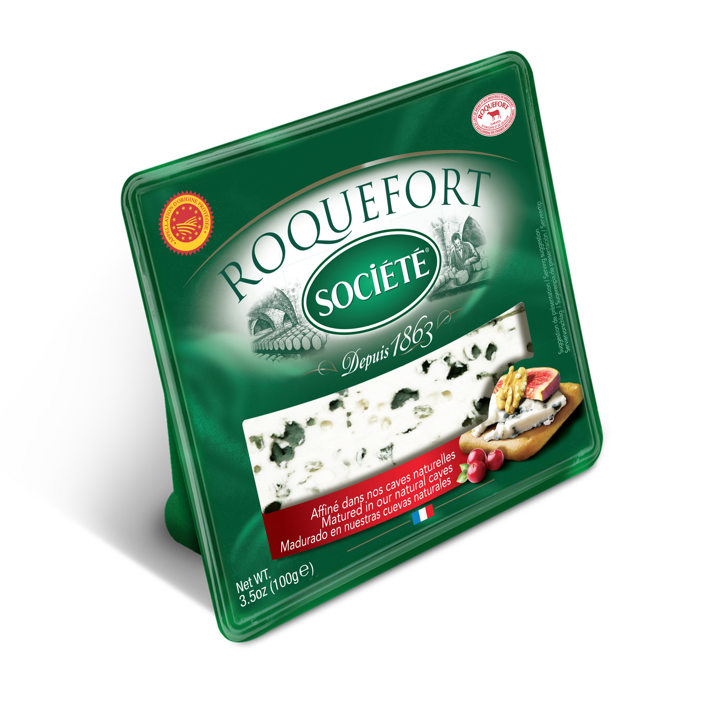 Roquefort Société sinihomejuusto 100g