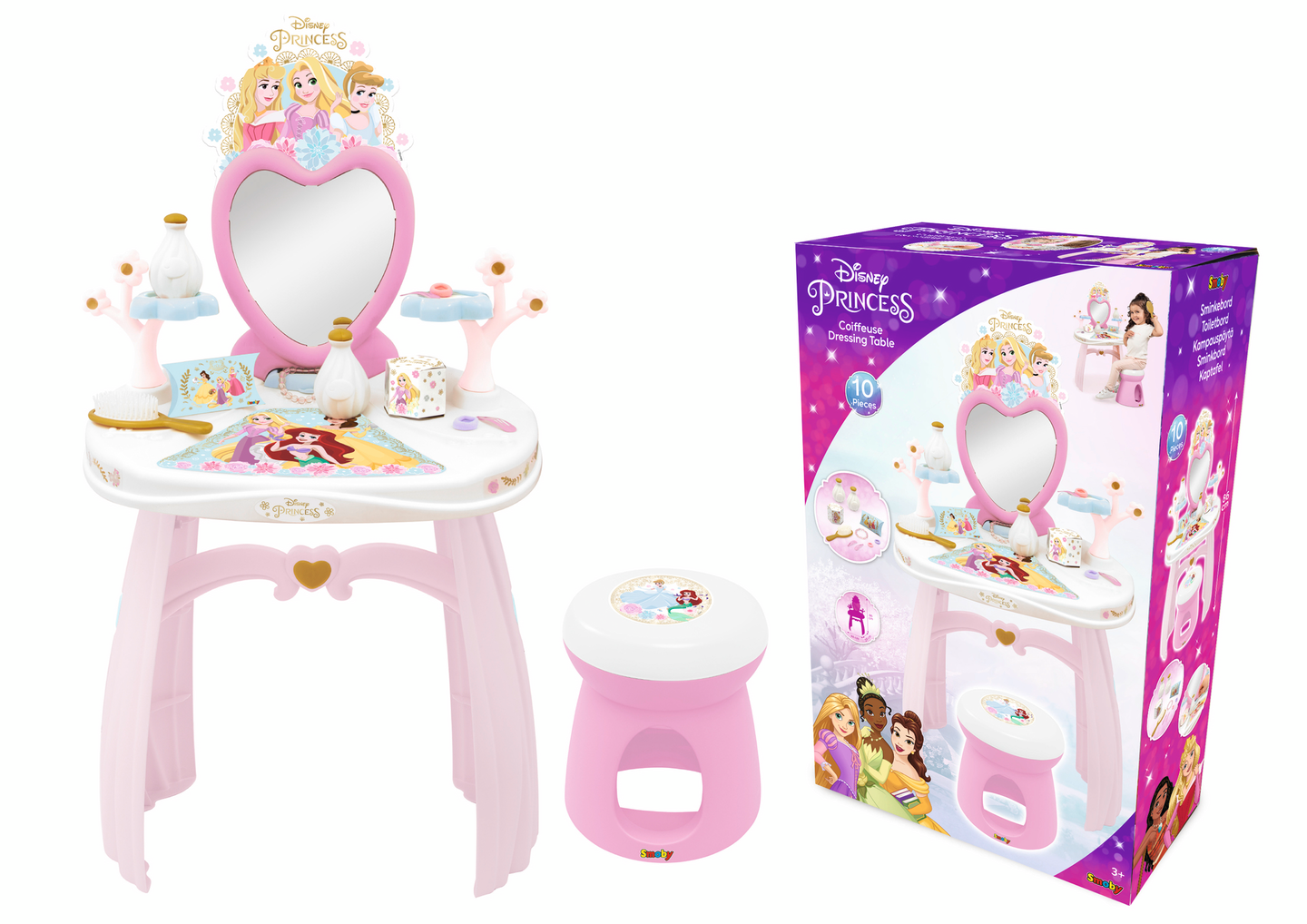 Disney Prinsessat, kampauspöytä