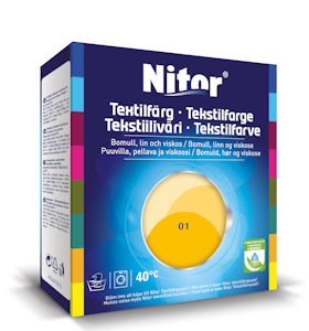 Nitor tekstiiliväri 175 g auringonkukka 3001