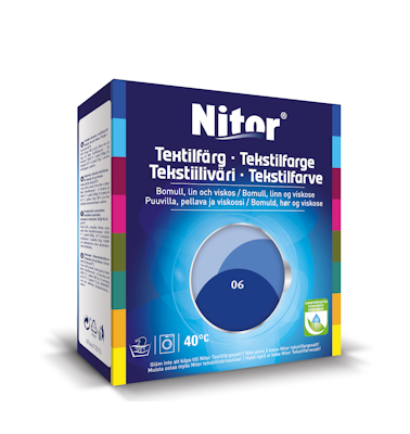 Nitor tekstiiliväri 175 g sinikaunokki 3006