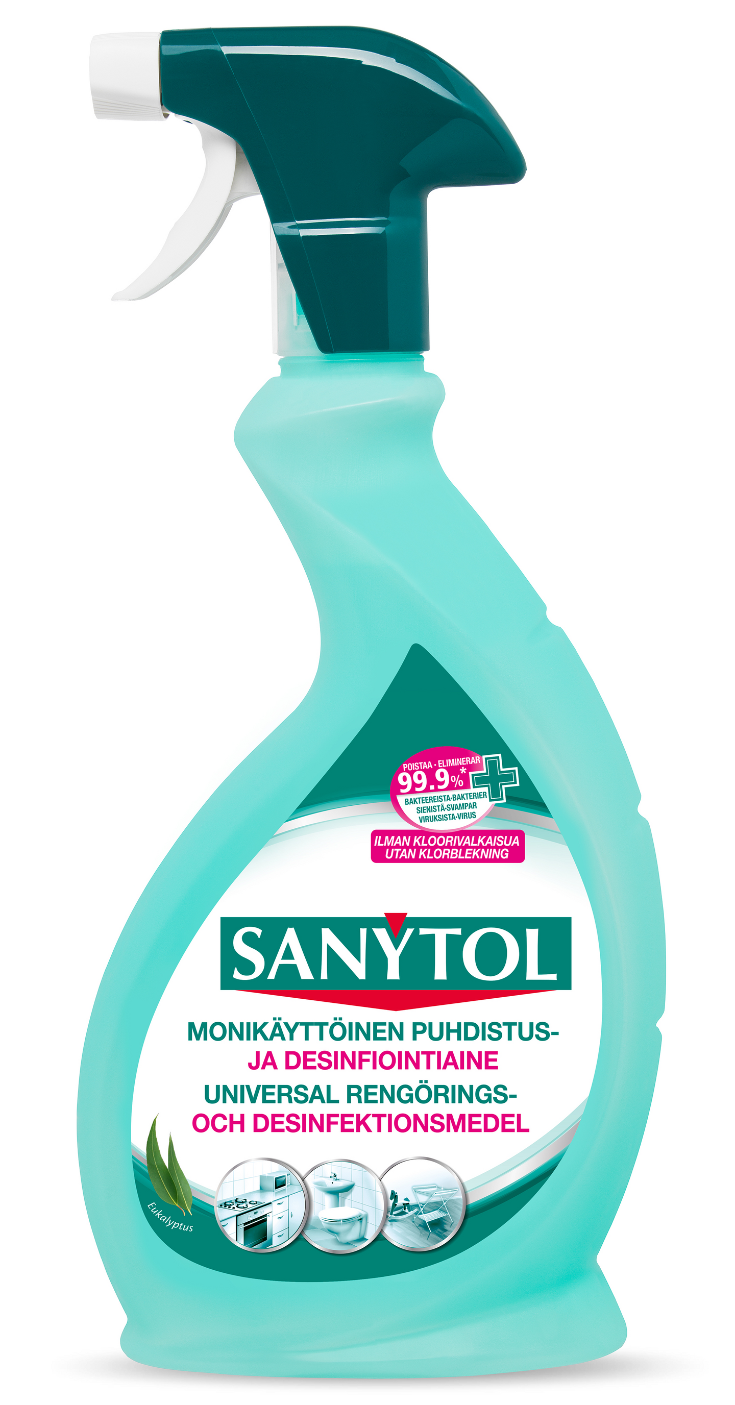 Sanytol Monikäyttöinen puhdistus- ja desinfiointiaine 500ml