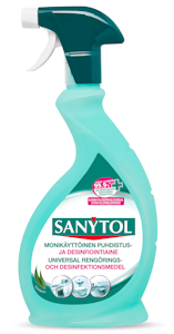 Sanytol Monikäyttöinen puhdistus- ja desinfiointiaine 500ml