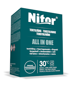 Nitor tekstiiliväri All in one 230g smaragdi