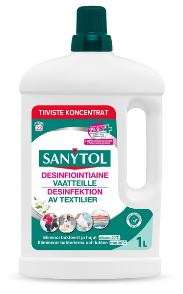 Sanytol desinfiointiaine vaatteille 1L