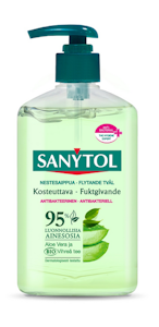 Sanytol nestesaippua 250ml Desinfioiva kosteuttava