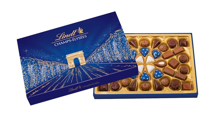 Lindt Champs Élysées suklaakonvehtirasia 469g