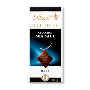 Lindt Excellence Merisuola tumma suklaalevy 100g