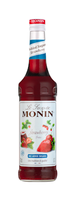 Monin Mansikka makusiirappi ei lisättyä sokeria 0,7l