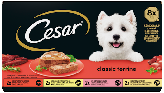 Cesar Classics Selection 8x150g mureke