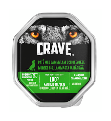 Crave mureke sis. Lammasta & Härkää 150g