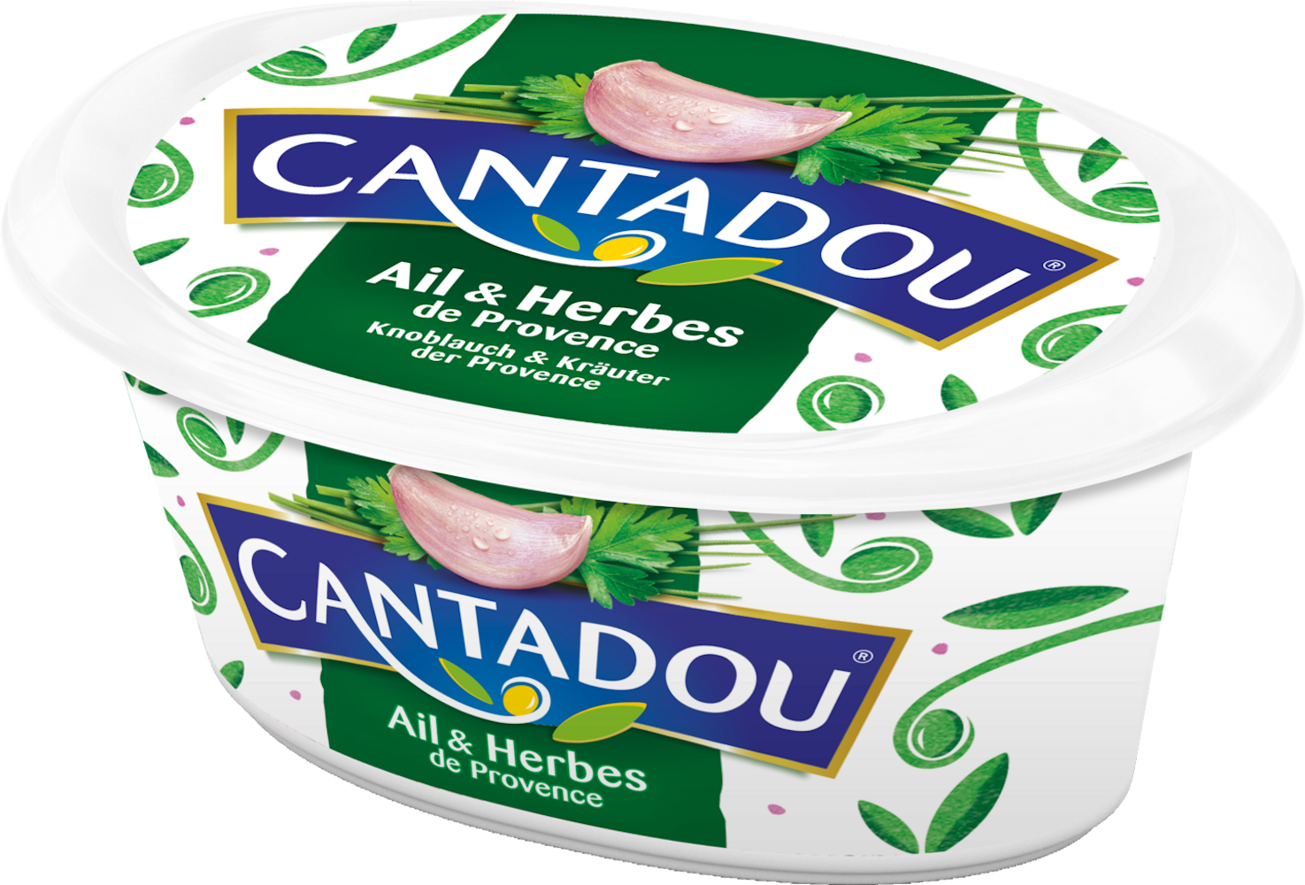 Cantadou Yrtti & valkosipuli tuorejuusto 140g - HoReCa-tukku Kespro