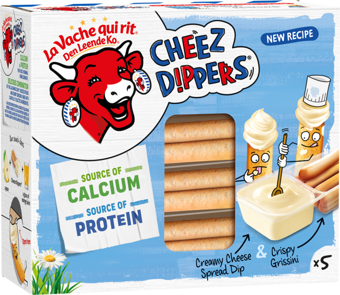 Cheez Dippers sulatejuusto & rapeat leipätikut 5 kpl 175g