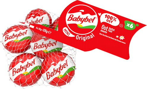 Mini Babybel punainen verkossa 6 x 20g