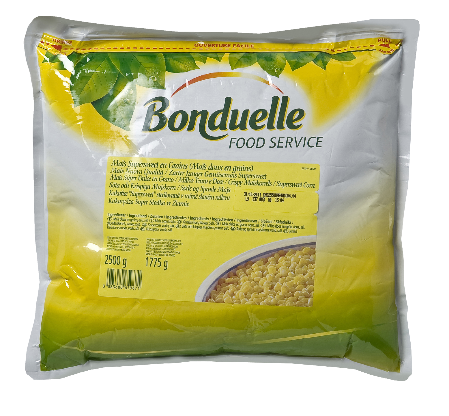 Bonduelle makea maissi 2,45/1,775kg