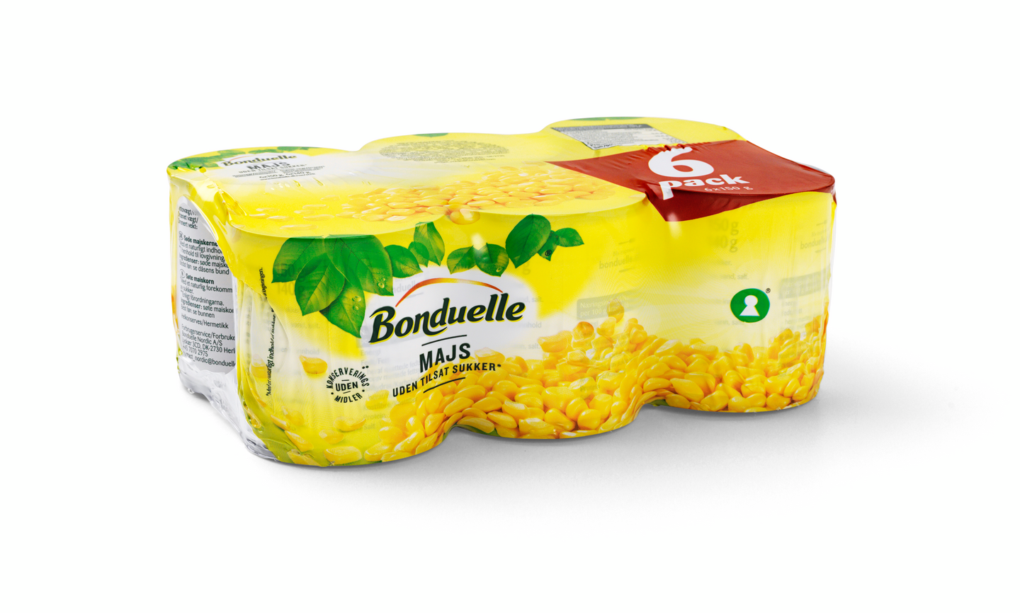 Bonduelle Maissi 6x150g/140g PUOLILAVA