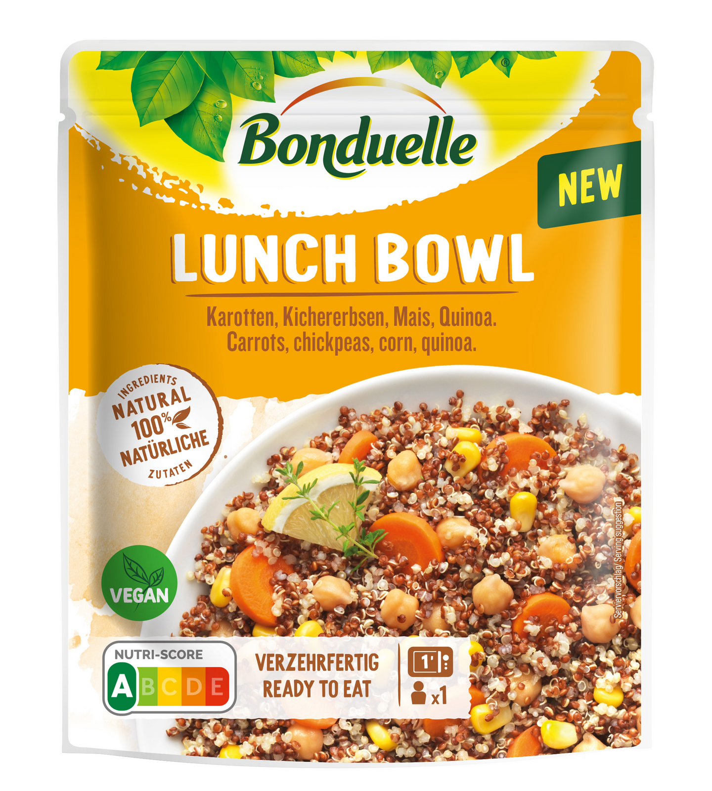 Bonduelle Lunch Bowl Kvinoa 250g | K-Ruoka Verkkokauppa