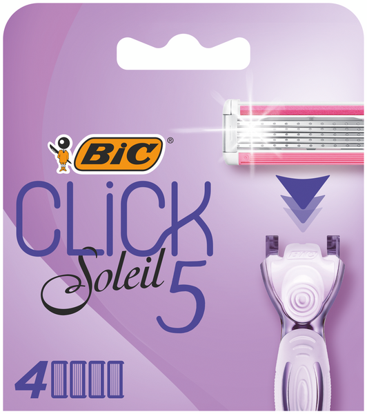 Bic Click Soleil 5 varaterä 4kpl