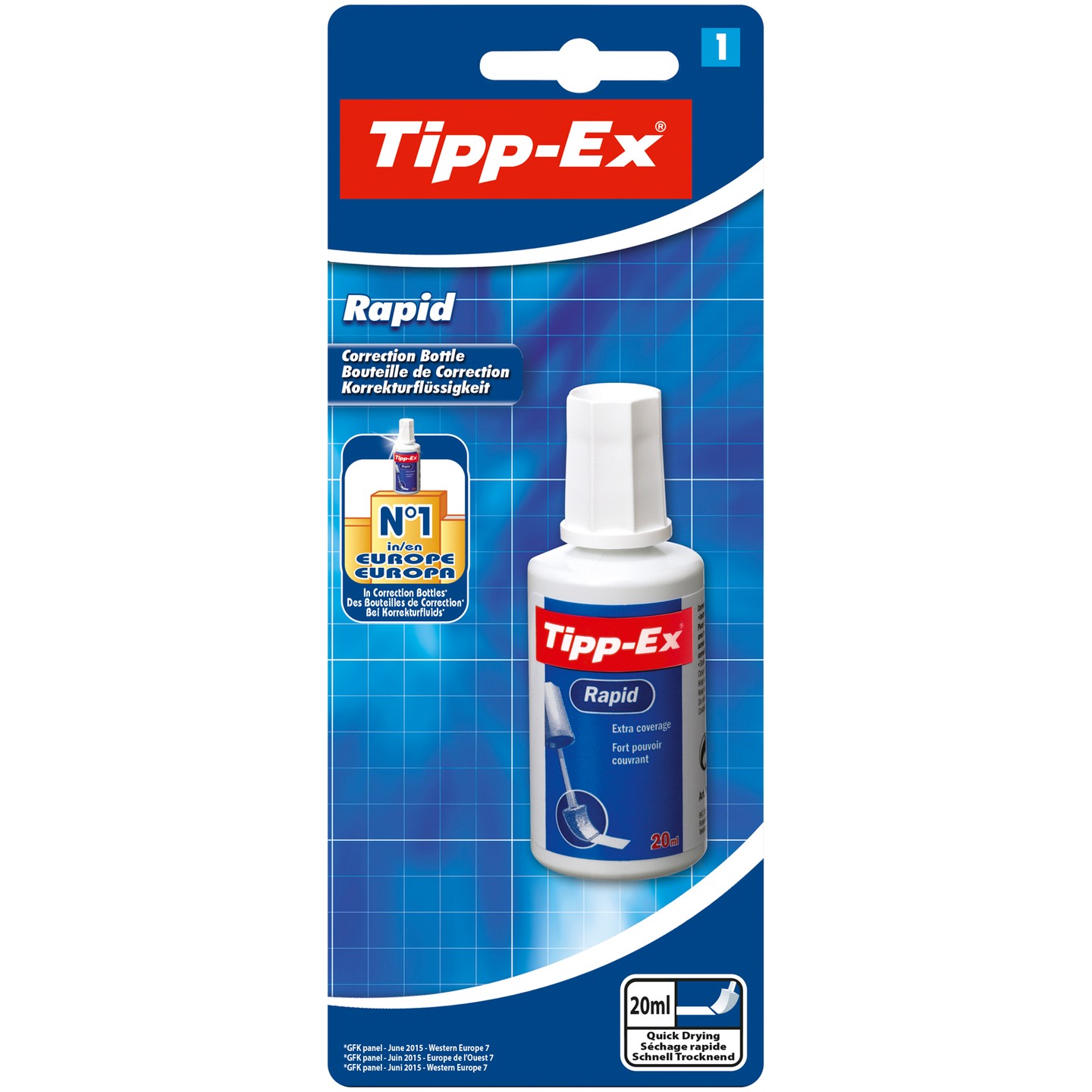 Tipp-Ex korjauslakka Rapid 20 ml